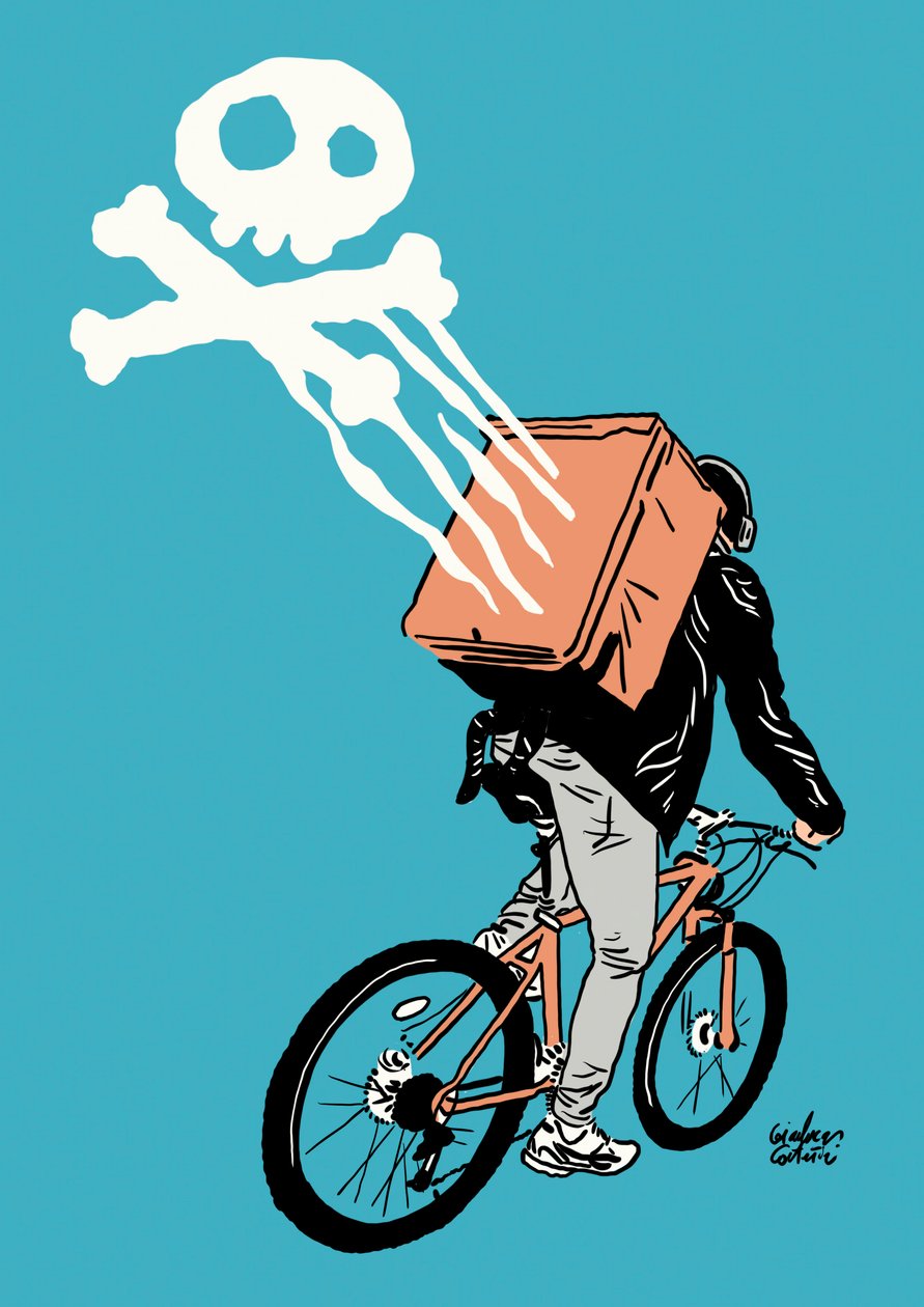 Levering, 2023 (digital) af Gianluca Costantini