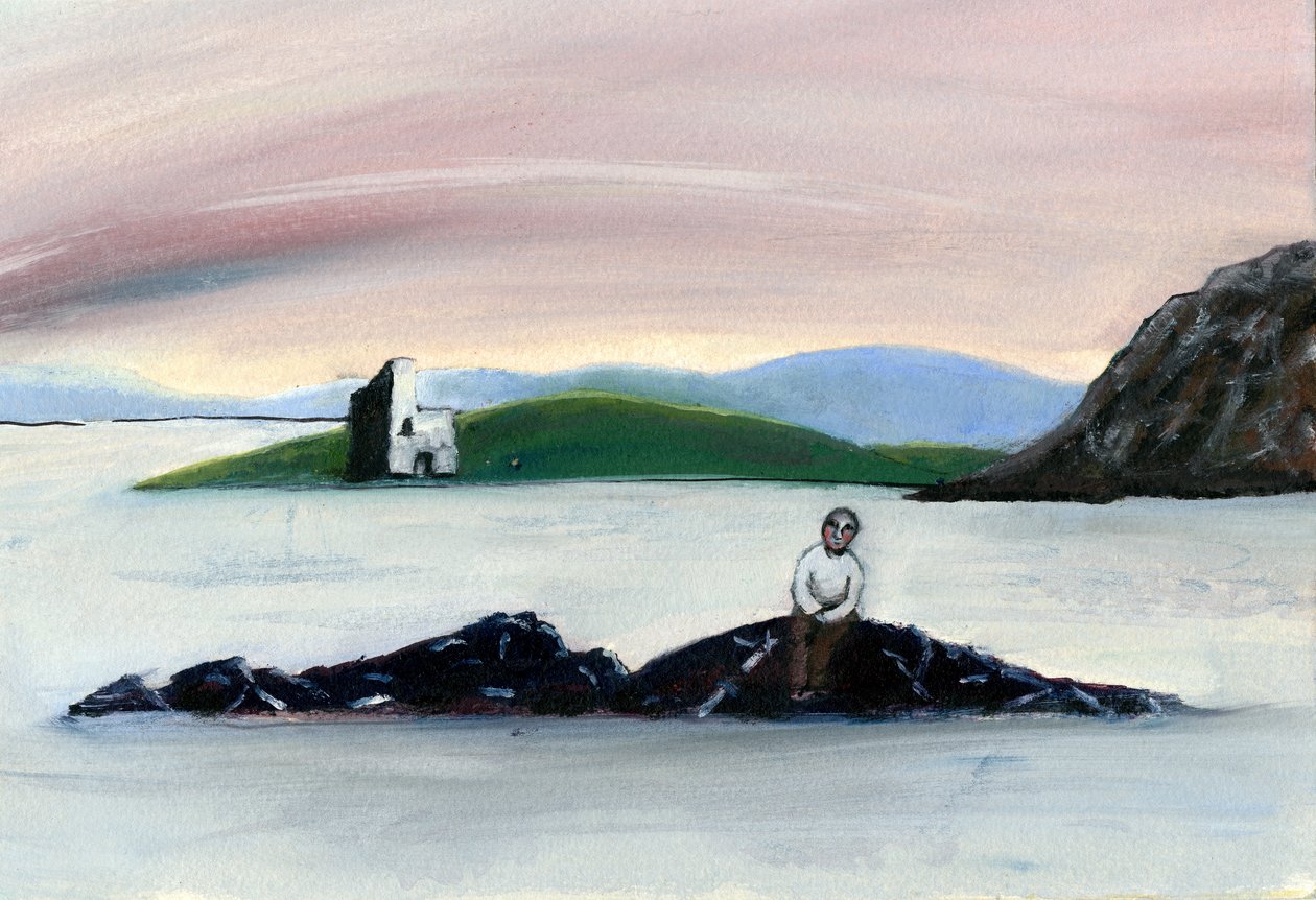 Study for a Journey, 2003 (olie på papir0 af Gigi Sudbury