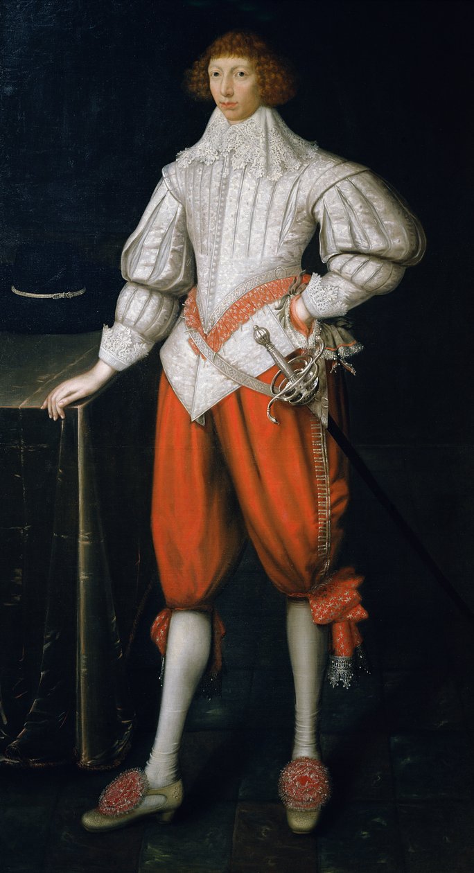 Portræt af en gentleman, muligvis medlem af Poulett-familien, slutningen af 1620