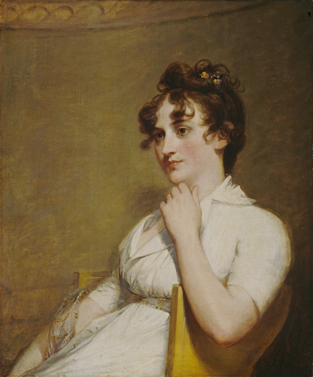 Eleanor Parke Custis Lewis (Mrs. Lawrence Lewis), 1804 af Gilbert Stuart