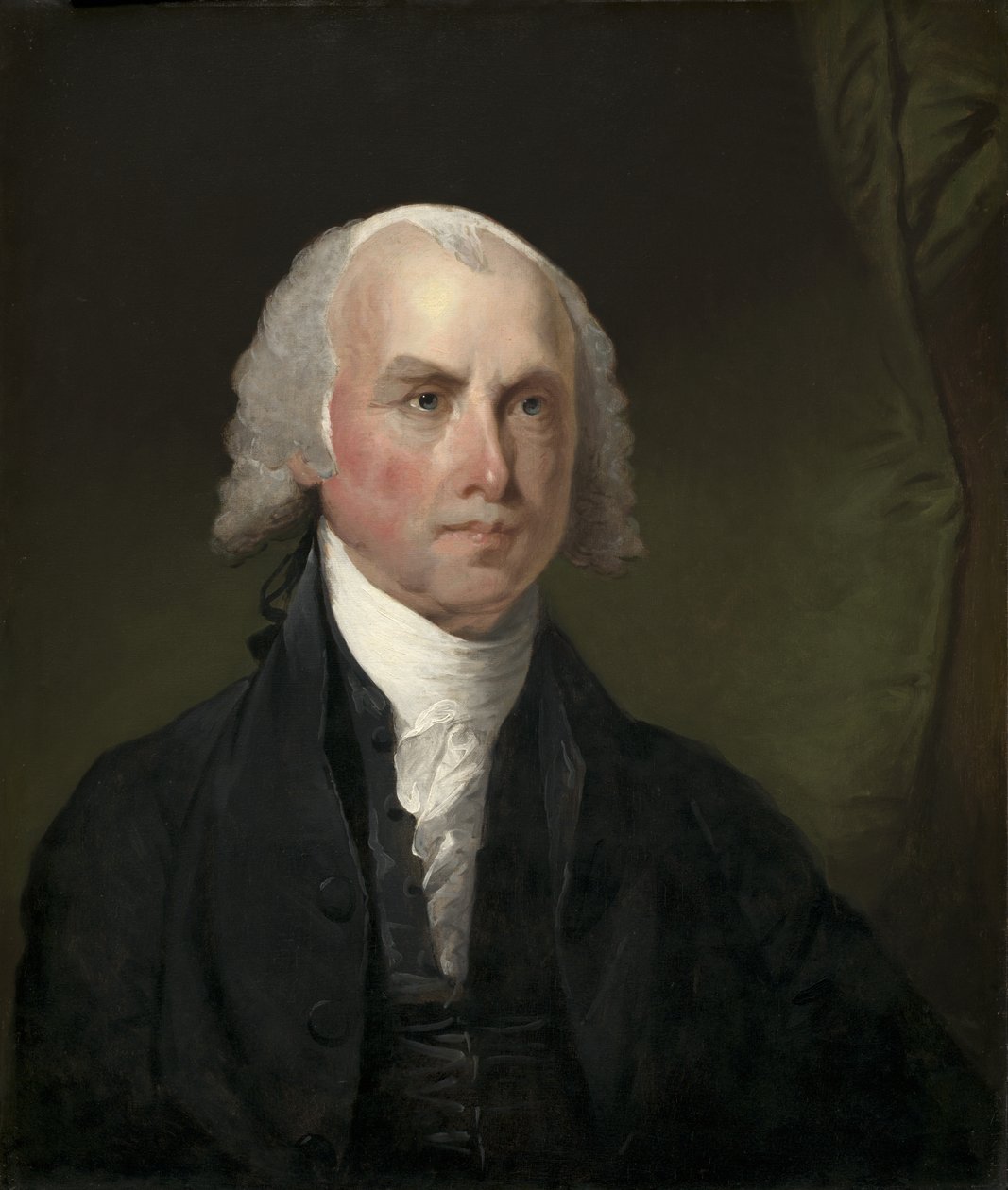 James Madison ca. 1821 (olie på træ) af Gilbert Stuart