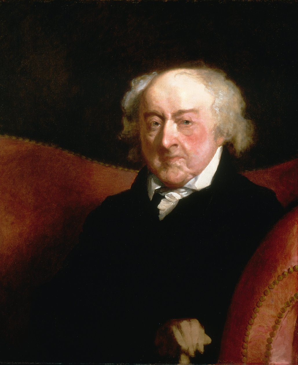 John Adams af Gilbert Stuart