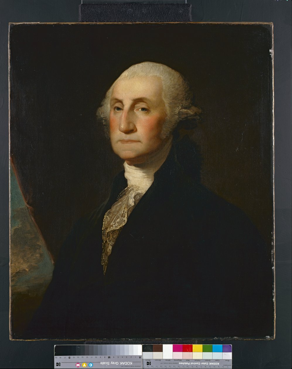 Portræt af George Washington, før 1801 af Gilbert Stuart