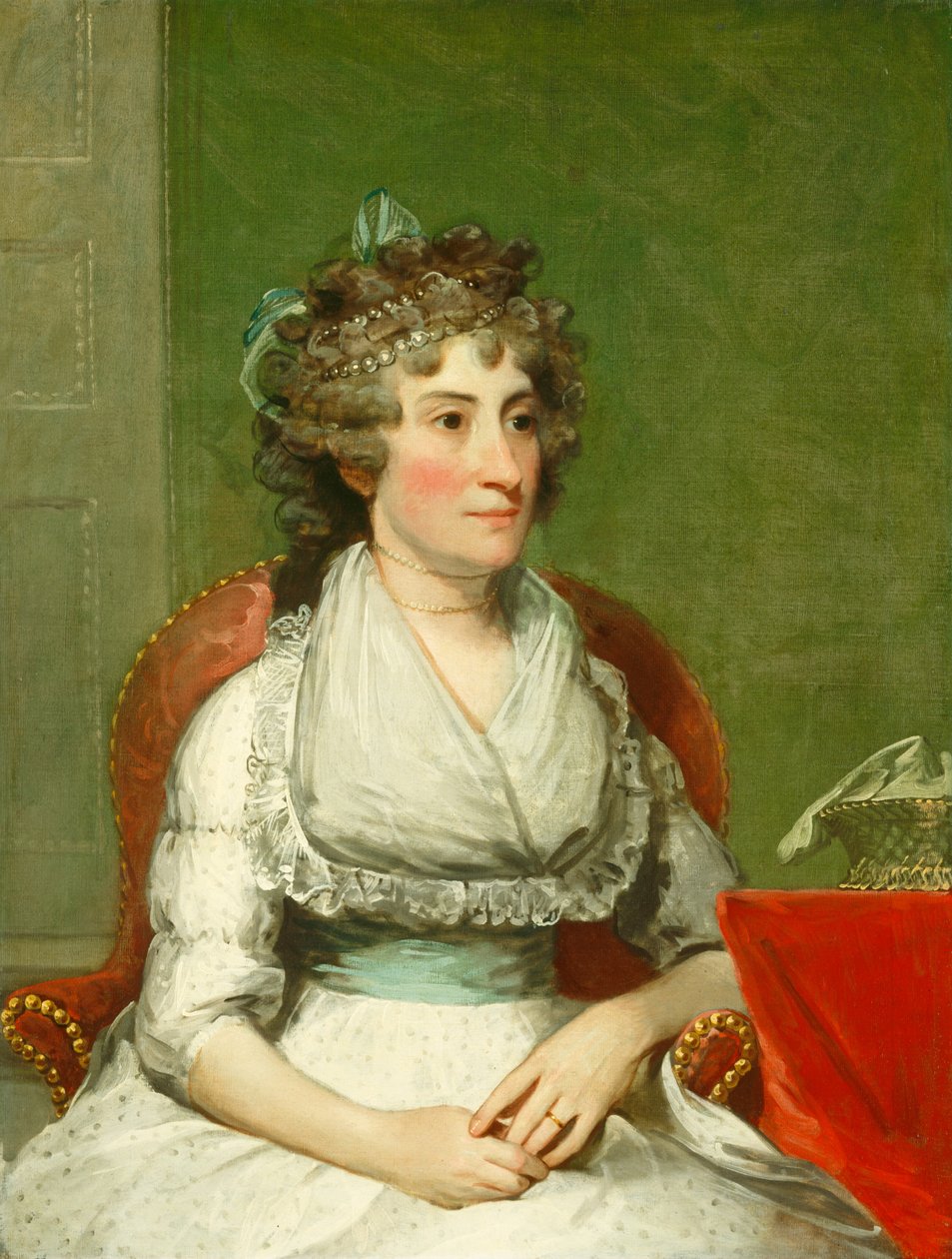 Catherine Yates Pollock (Mrs. George Pollock) af Gilbert Stuart