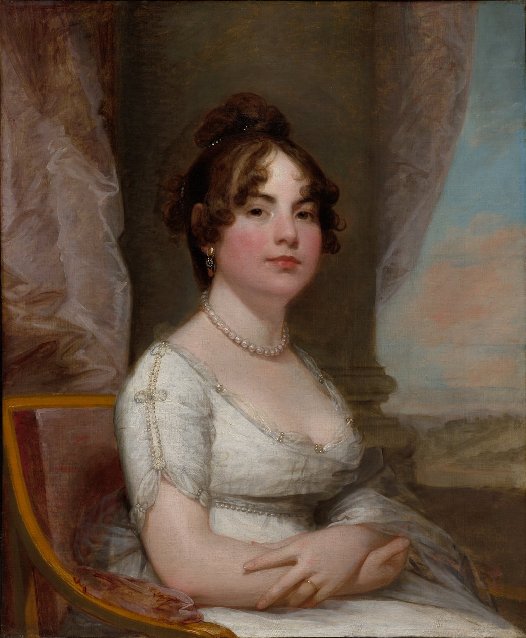 Elizabeth Beltzhoover Mason, ca. 1803-1805. af Gilbert Stuart