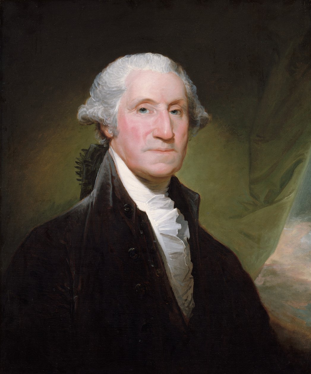 George Washington, begyndt 1795. af Gilbert Stuart