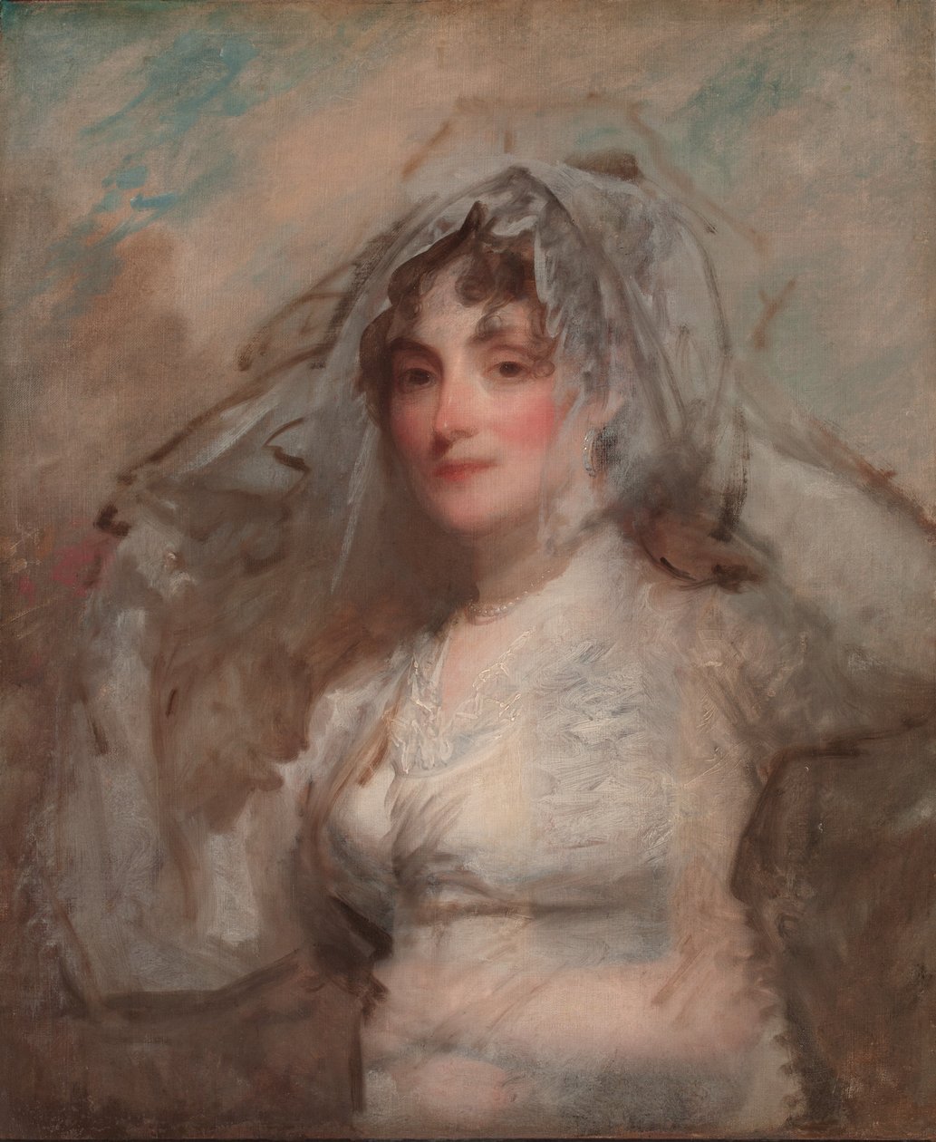 Fru Perez Morton (1759-1846), ca. 1802 af Gilbert Stuart