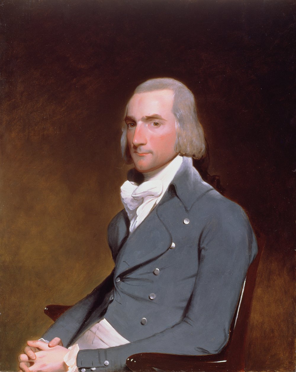Portræt af John Jacob Astor af Gilbert Stuart