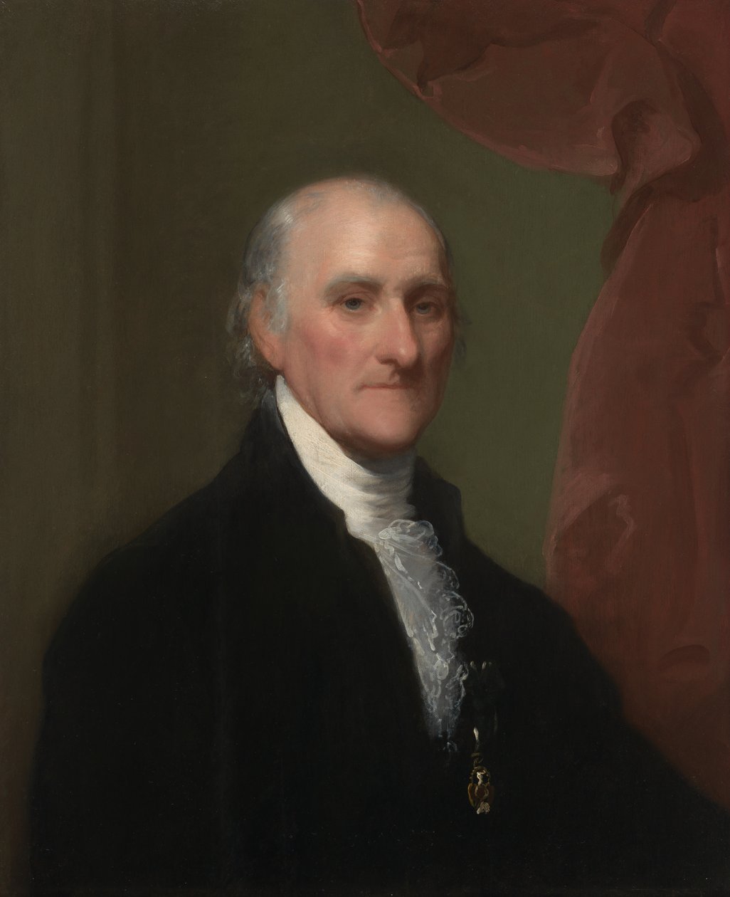 Samuel Miles, ca. 1800 (olie på træpanel) af Gilbert Stuart