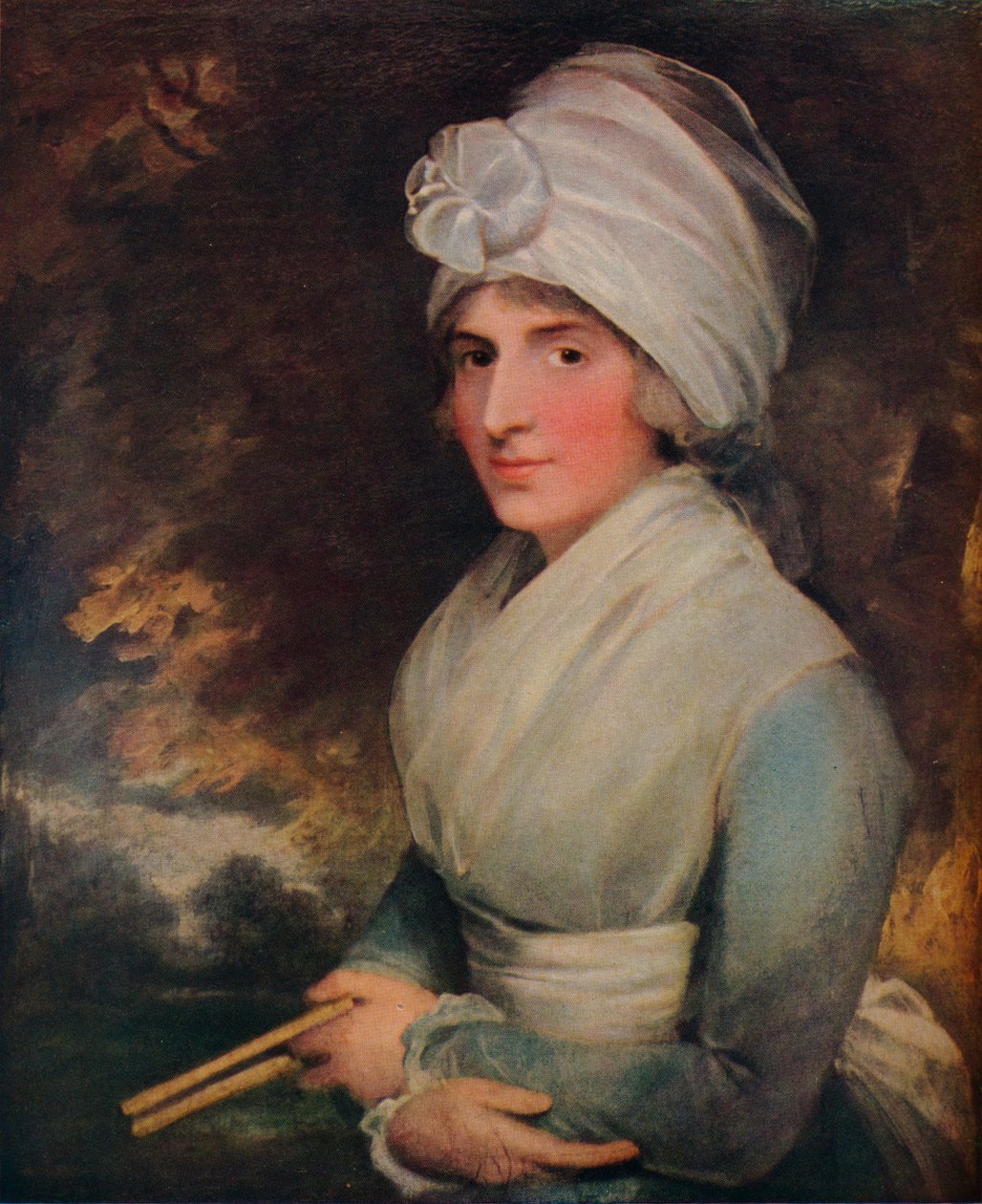 Sarah Siddons, 1787 af Gilbert Stuart