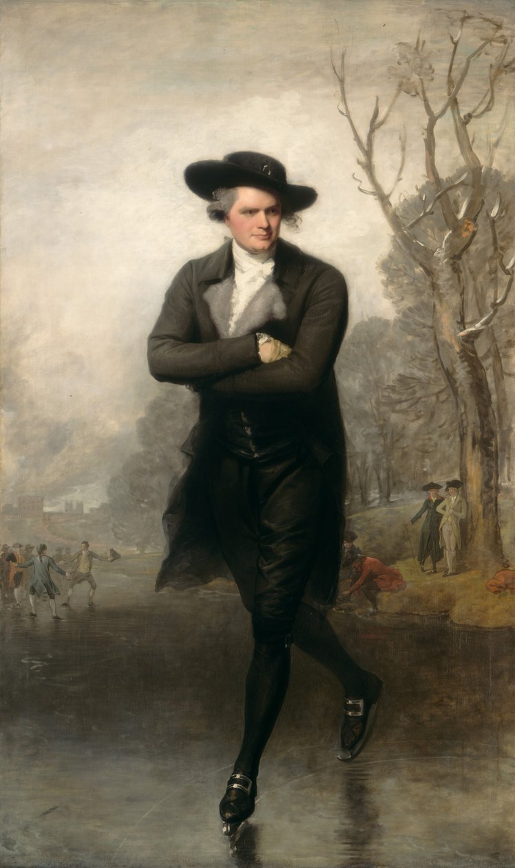 Skateren (Portræt af William Grant) af Gilbert Stuart