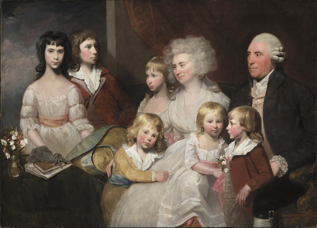 Familien Todd, ca. 1785 af Gilbert Stuart