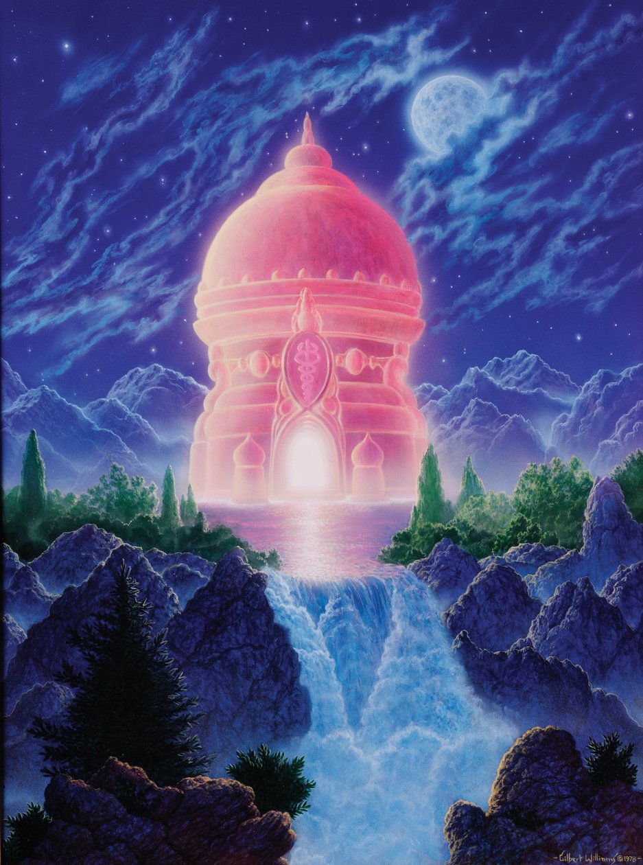 Helbredende tempel af Gilbert Williams