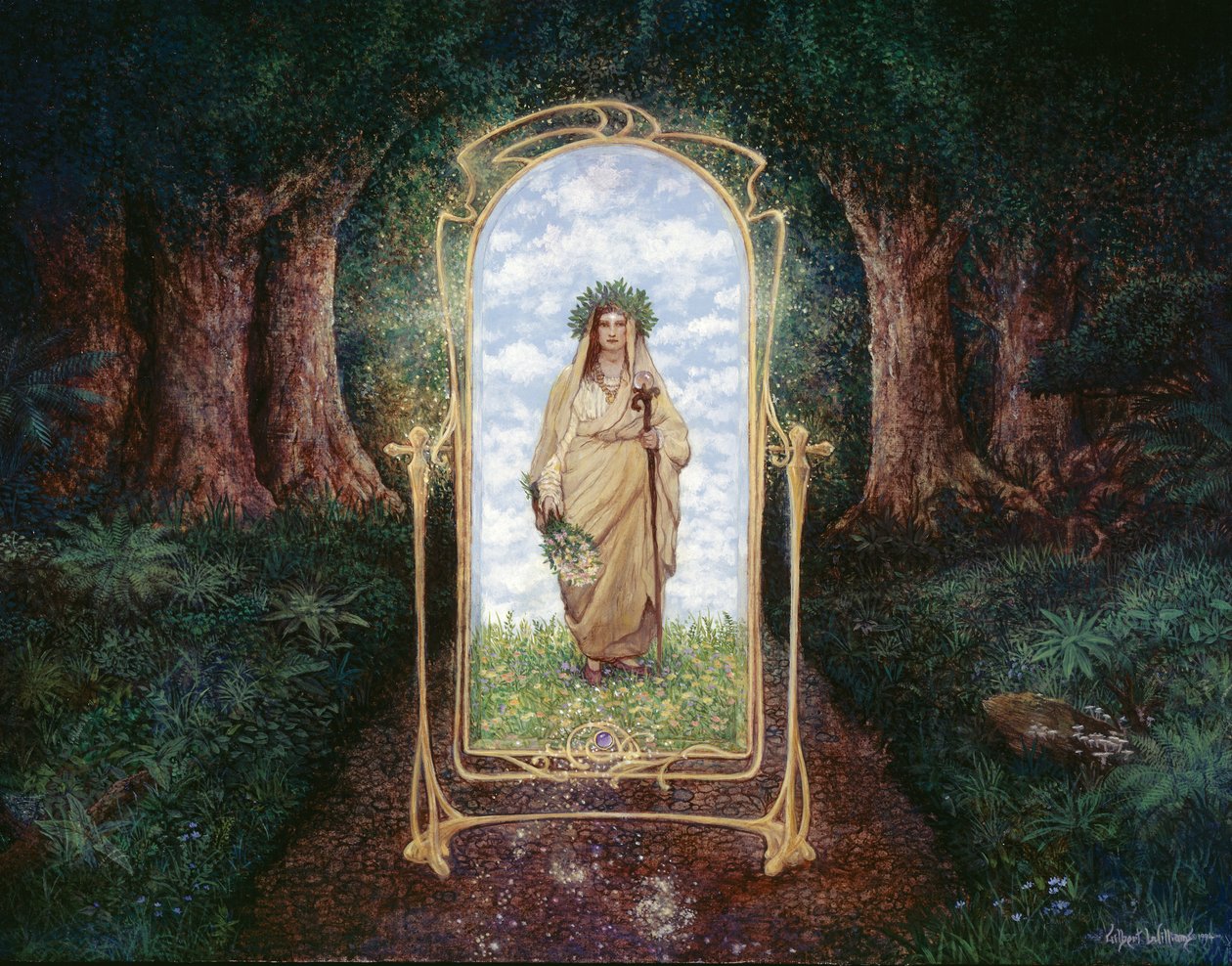 Spejlet af Gilbert Williams