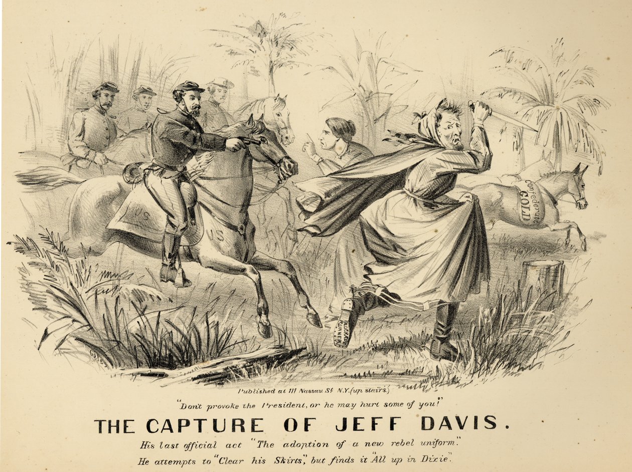 Capture of Jeff Davis af Giles