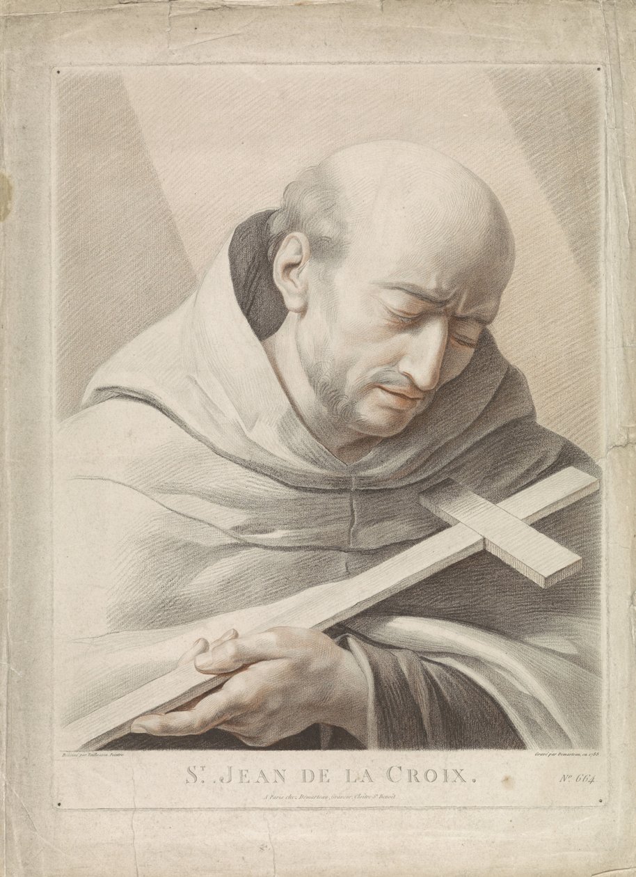 Sankt Johannes af korset af Gilles Antoine Demarteau