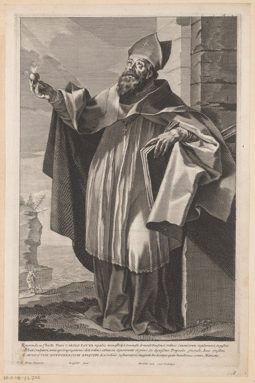 Sankt Augustin af Gilles Rousselet
