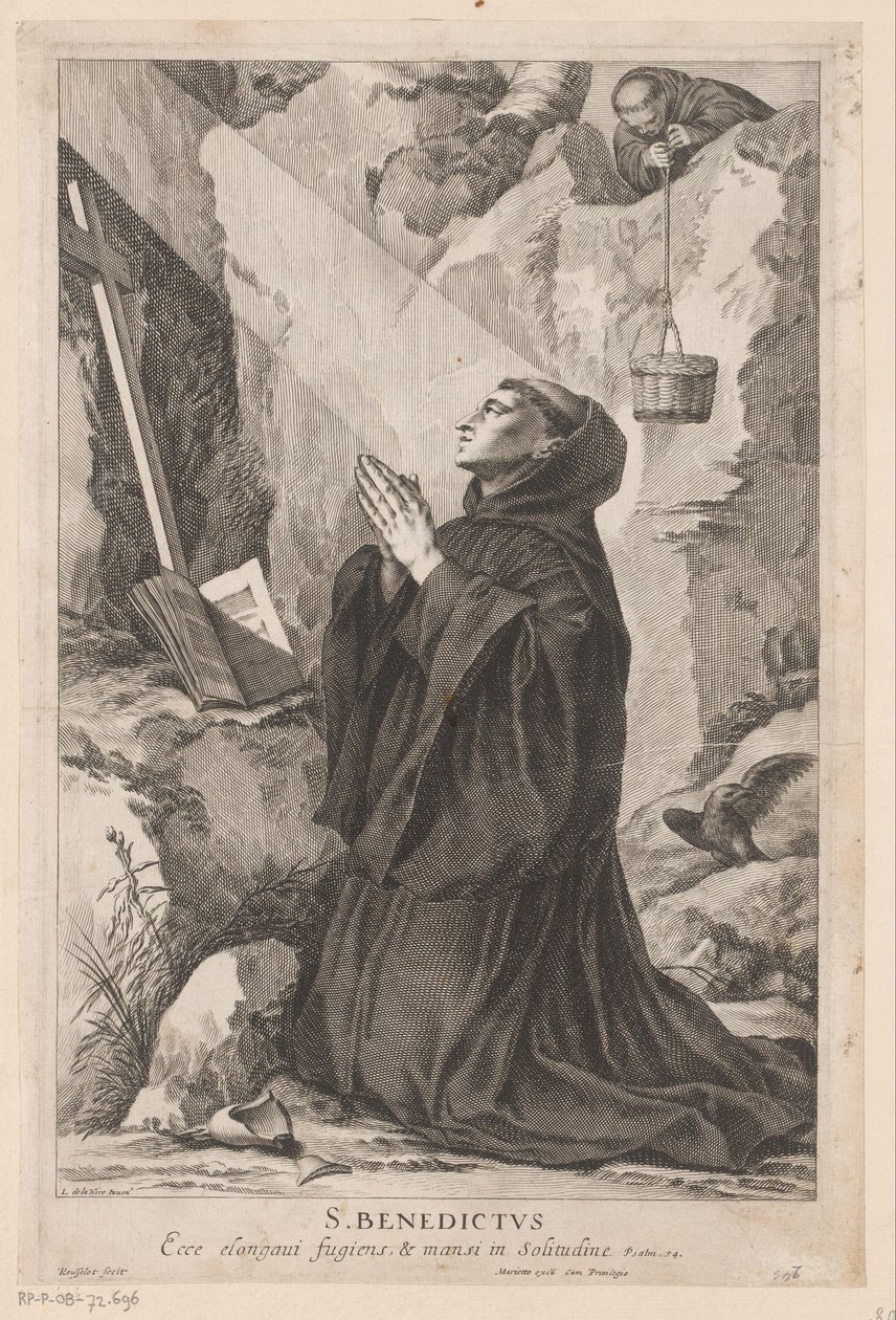 Sankt Benedikt af Gilles Rousselet