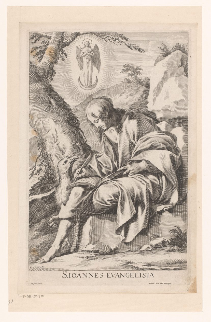 Johannes evangelisten af Gilles Rousselet