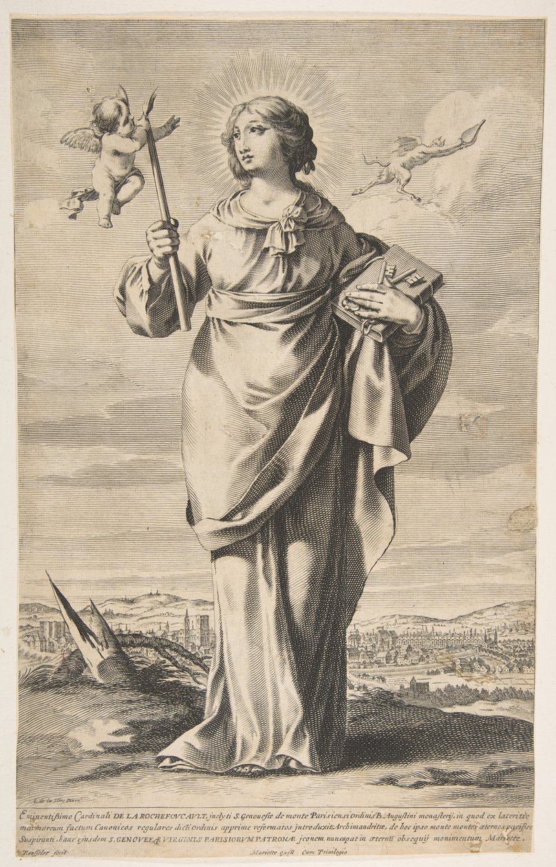 St. Genevieve.n.d. af Gilles Rousselet