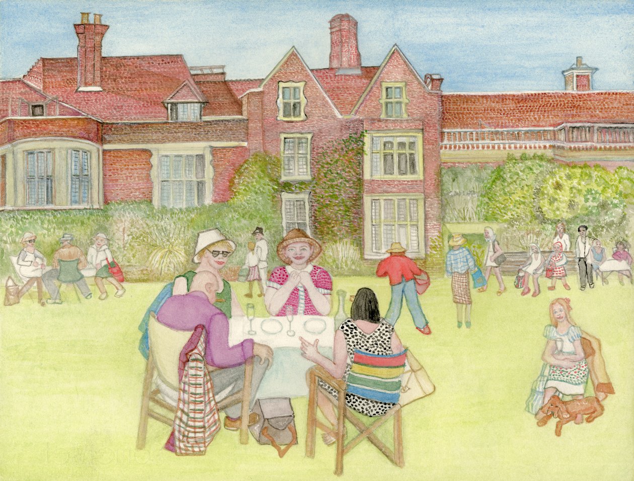 Glyndebourne, 2018 af Gillian Lawson