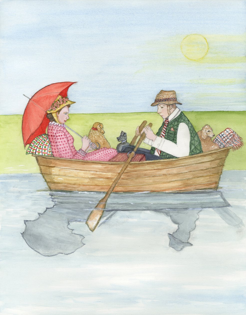På floden, 2018 af Gillian Lawson