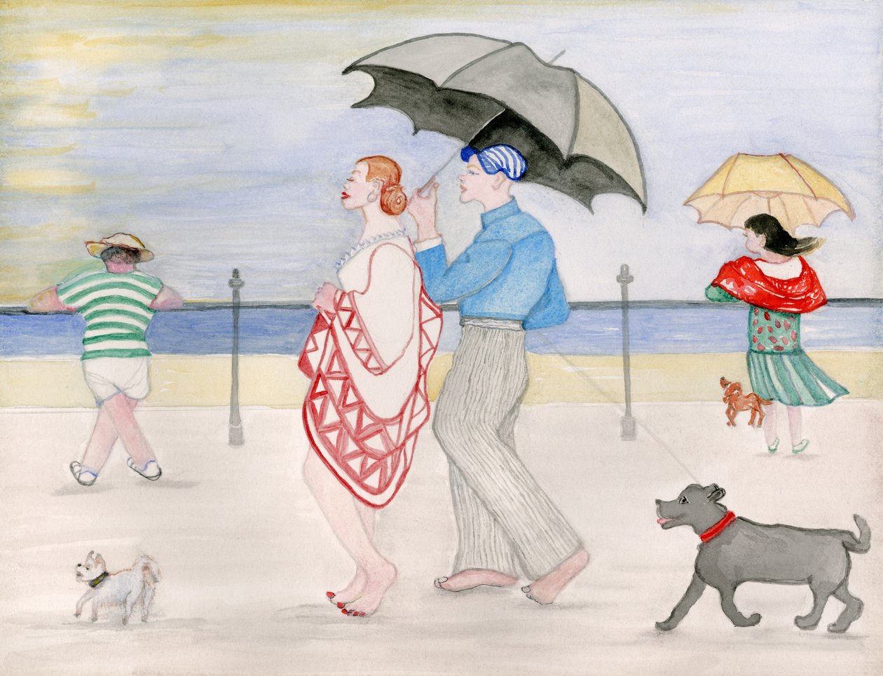 Promenade, 2018 af Gillian Lawson