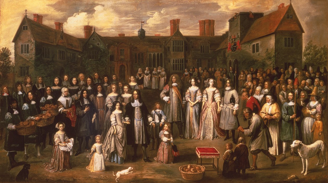 The Tichborne Dole, 1671 af Gillis van Tilborgh the younger