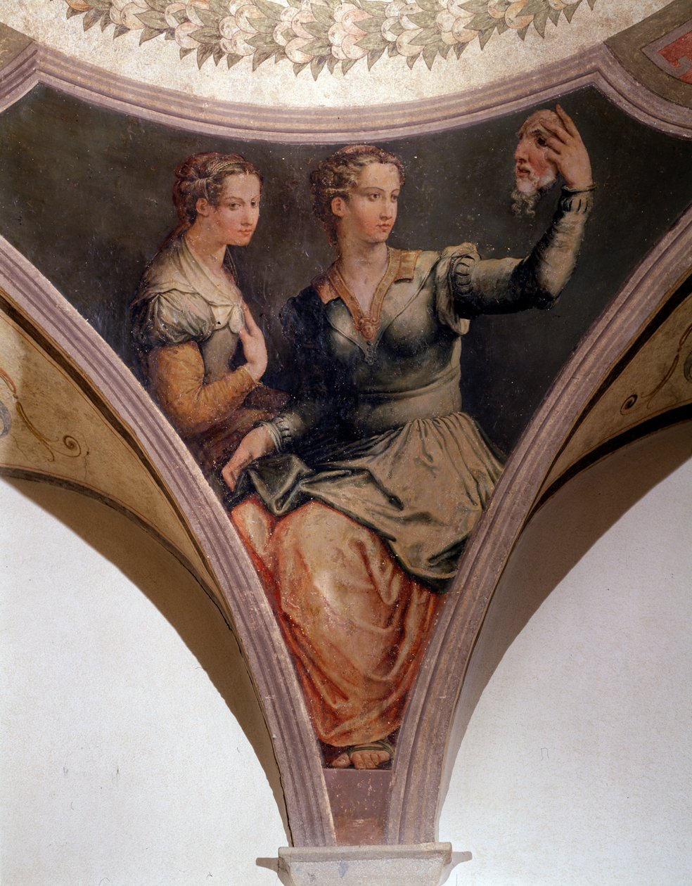 Muser, Apollons kammer og muserne af Giorgio Vasari