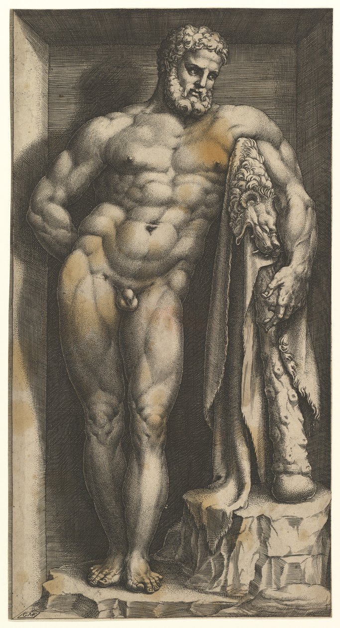 Farnese Hercules, slutningen af 1570