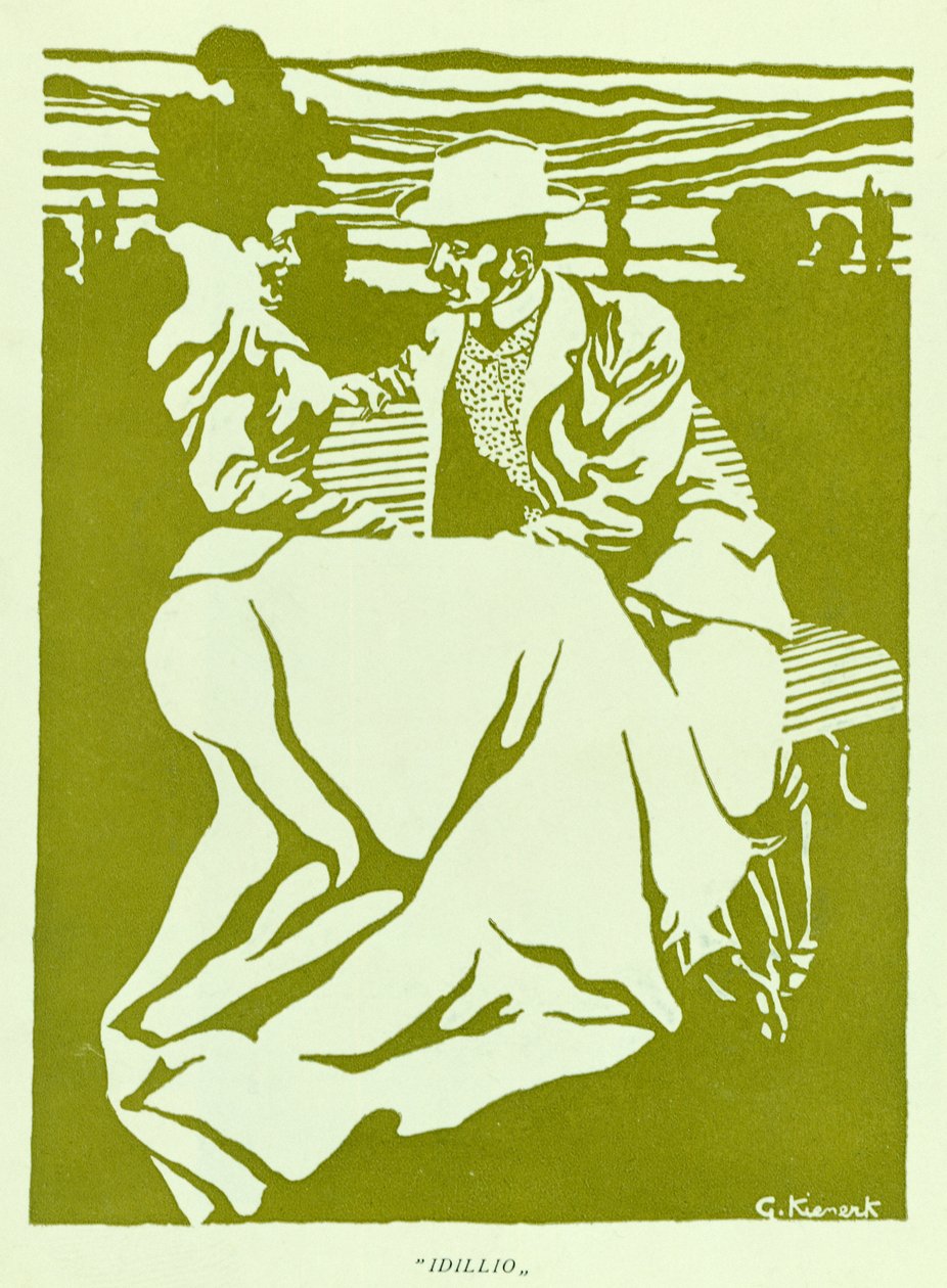 Idyll, udgivet i Novissima af Giorgio Kienerk