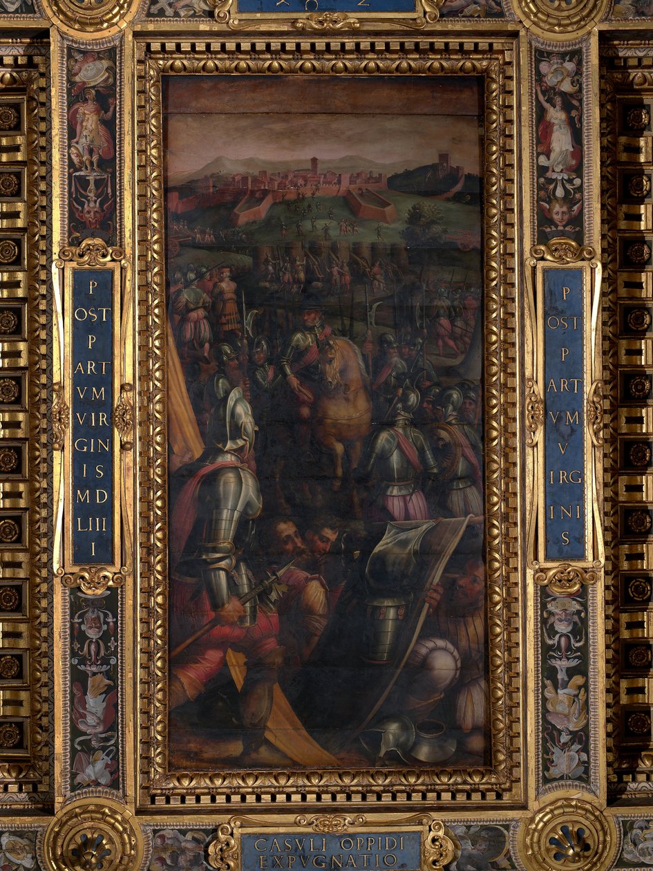 Indtagelse af Casole af Giorgio Vasari
