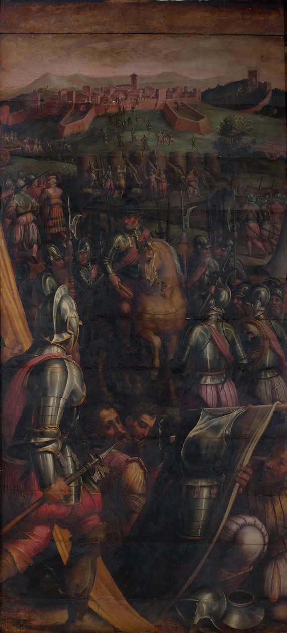 Tilfangetagelse af Casole, 1563-1565 af Giorgio Vasari