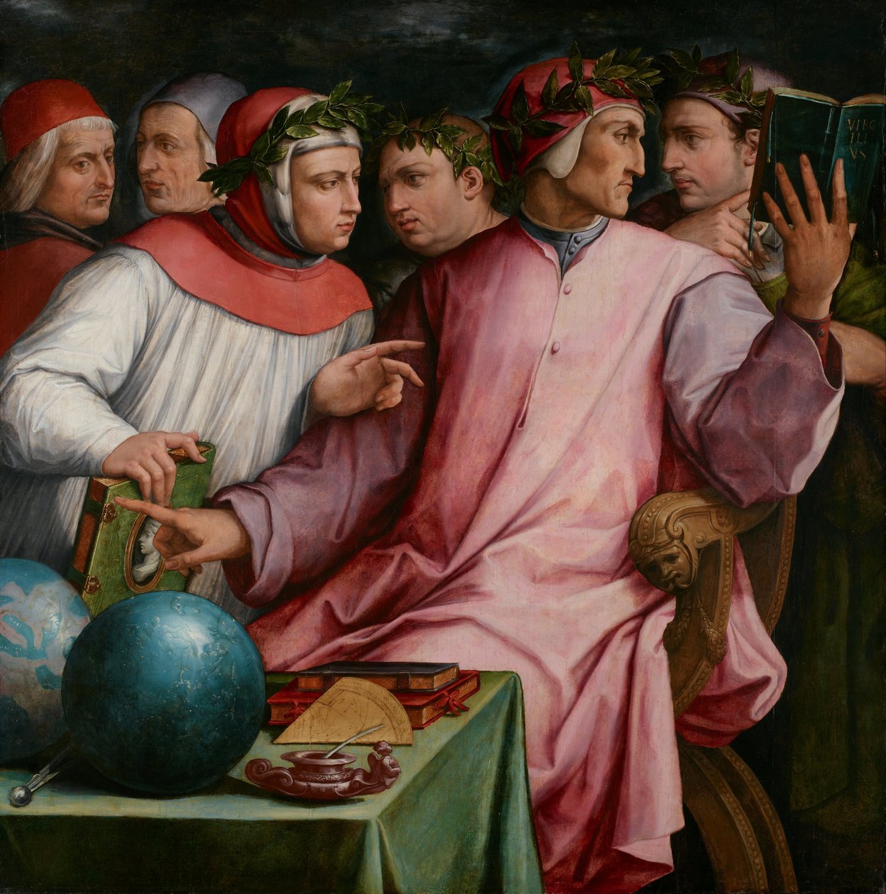Seks toscanske digtere af Giorgio Vasari