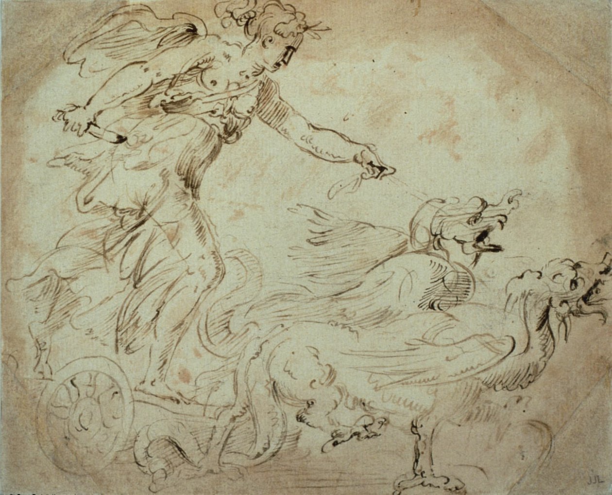 Studie for Ceres af Giorgio Vasari