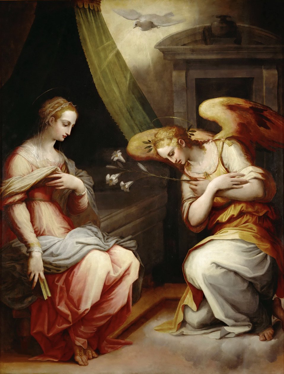 Bebudelsen, ca 1565-1570. af Giorgio Vasari
