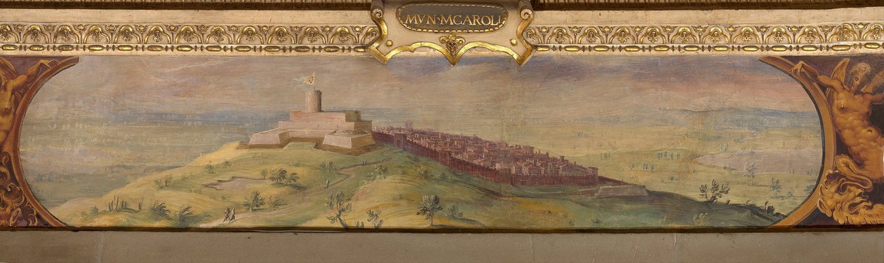 Udsigt over Montecarlo, 1557-1558 af Giorgio Vasari