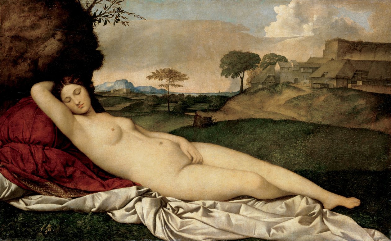 Sovende Venus af Giorgione da Castelfranco