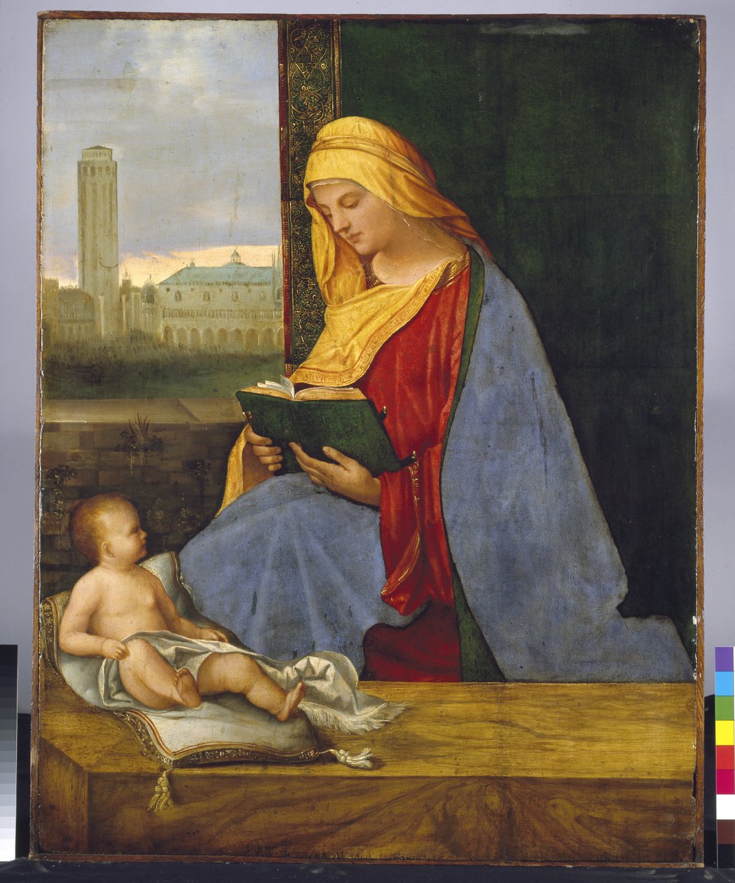 Jomfru og barn (Tallard Madonnaen), 15. århundrede af Giorgione da Castelfranco