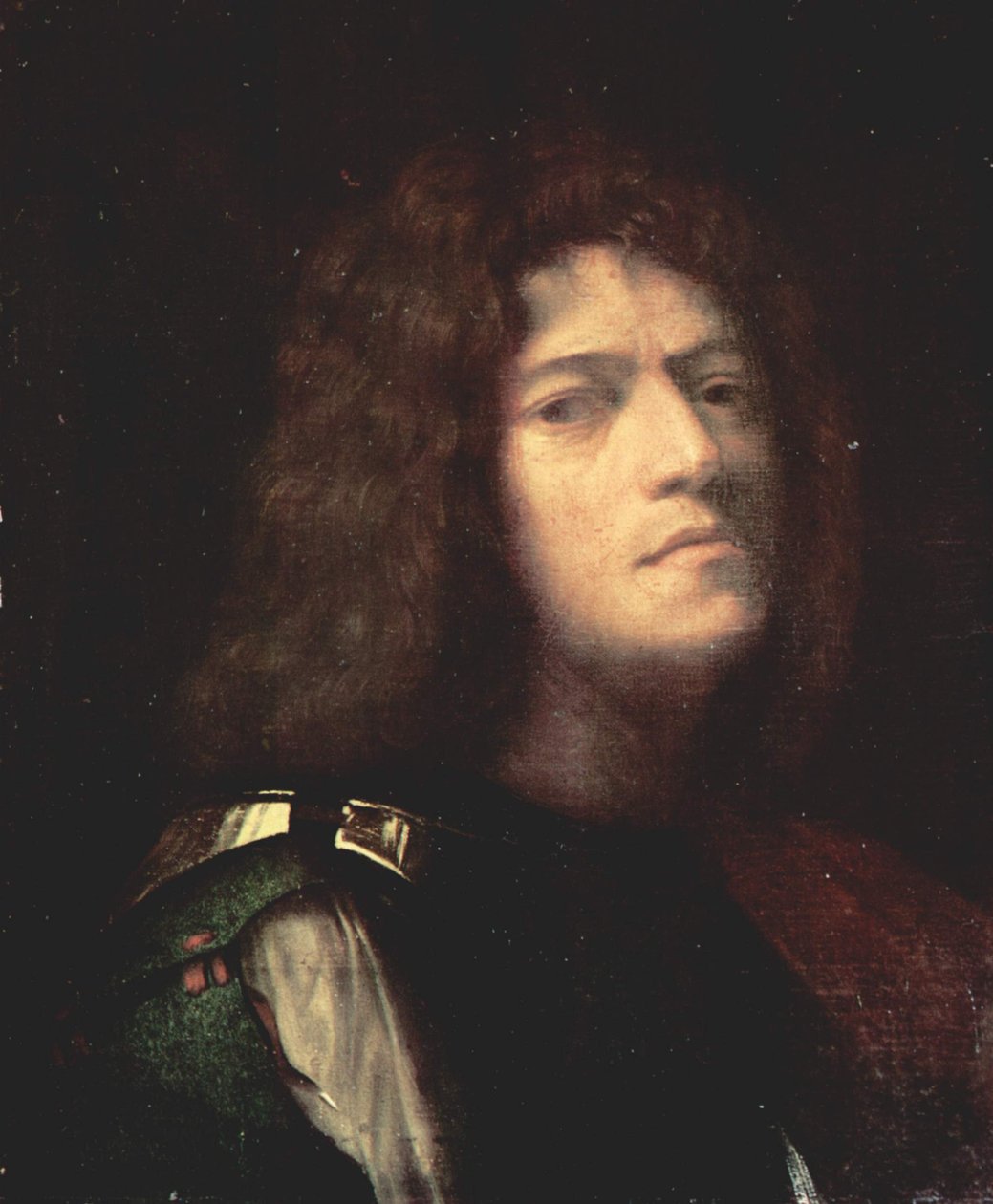 Selvportræt som David af Giorgione