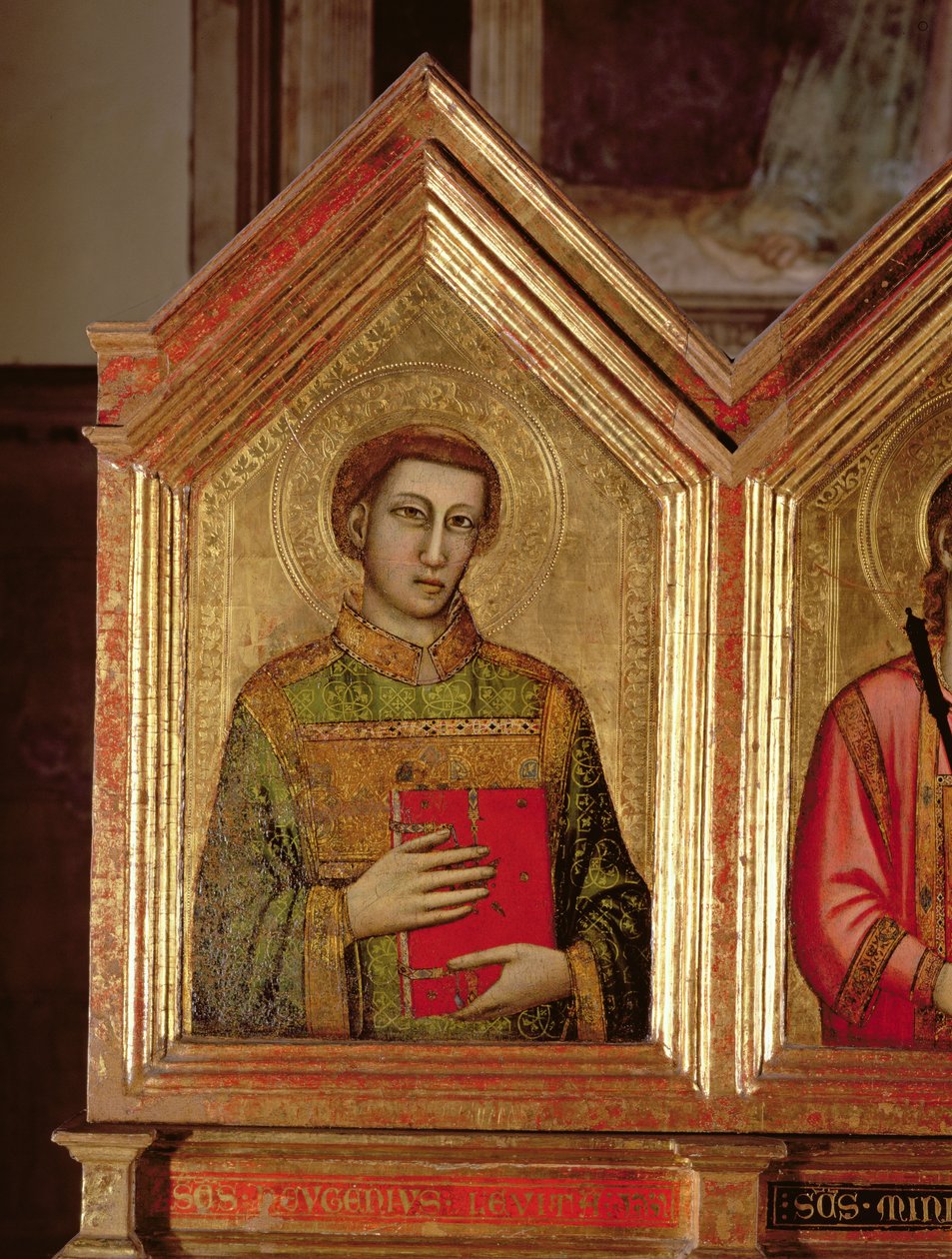 Helgen fra St. Reparata Polyptykon (yderst til venstre panel) (se også 66558 og 66560-66568) af Giotto di Bondone