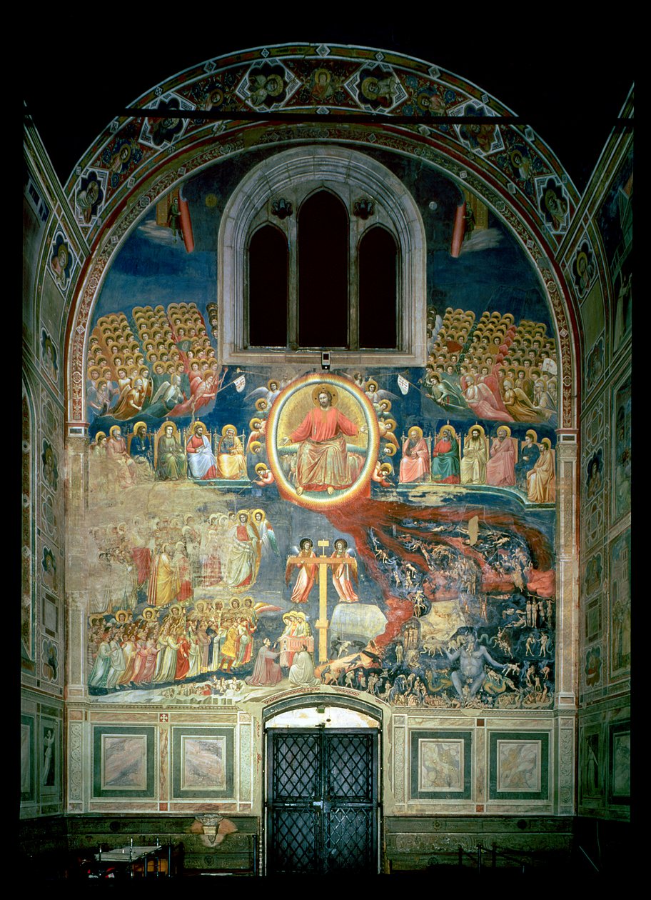 Den sidste dom, c.1305 af Giotto di Bondone