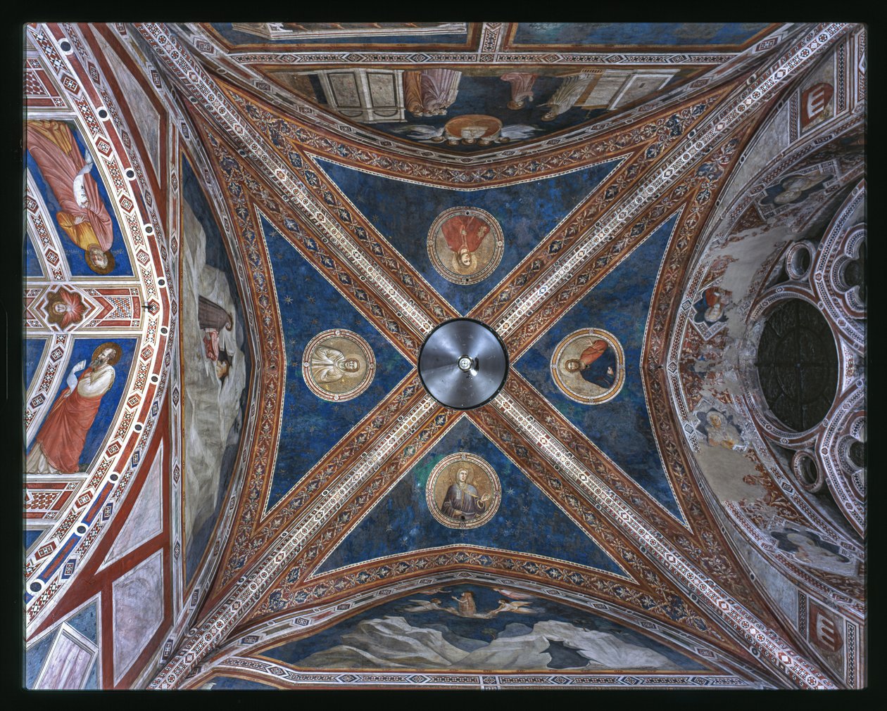 Kapel i Magadalen: hvælvingen af Giotto (c.1266 1337)