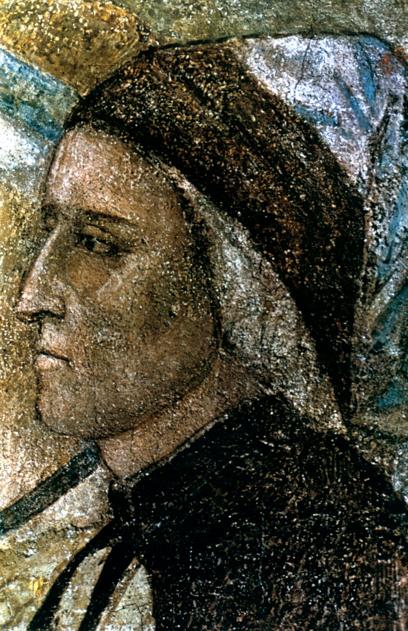 Portræt af Dante Alighieri, c1287-1337 af Giotto di Bondone