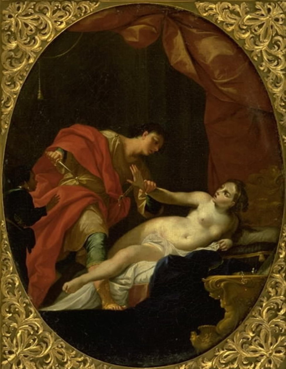 Tarquin truer Lucretia af Giovan Gioseffo dal Sole