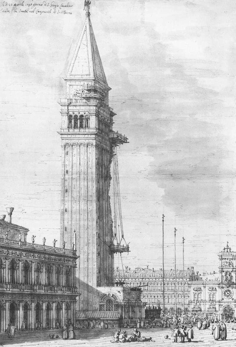 Piazzetta af Giovanni Antonio Canal