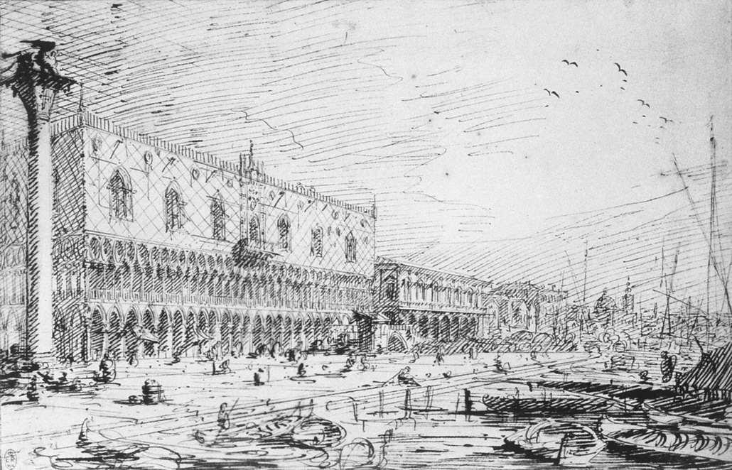 Venedig af Giovanni Antonio Canal