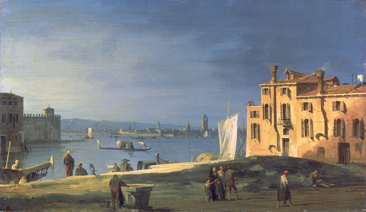 Udsigt over Venedig af Giovanni Antonio Canal
