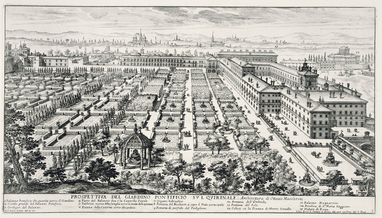 Gardens of the Quirinale, fra 