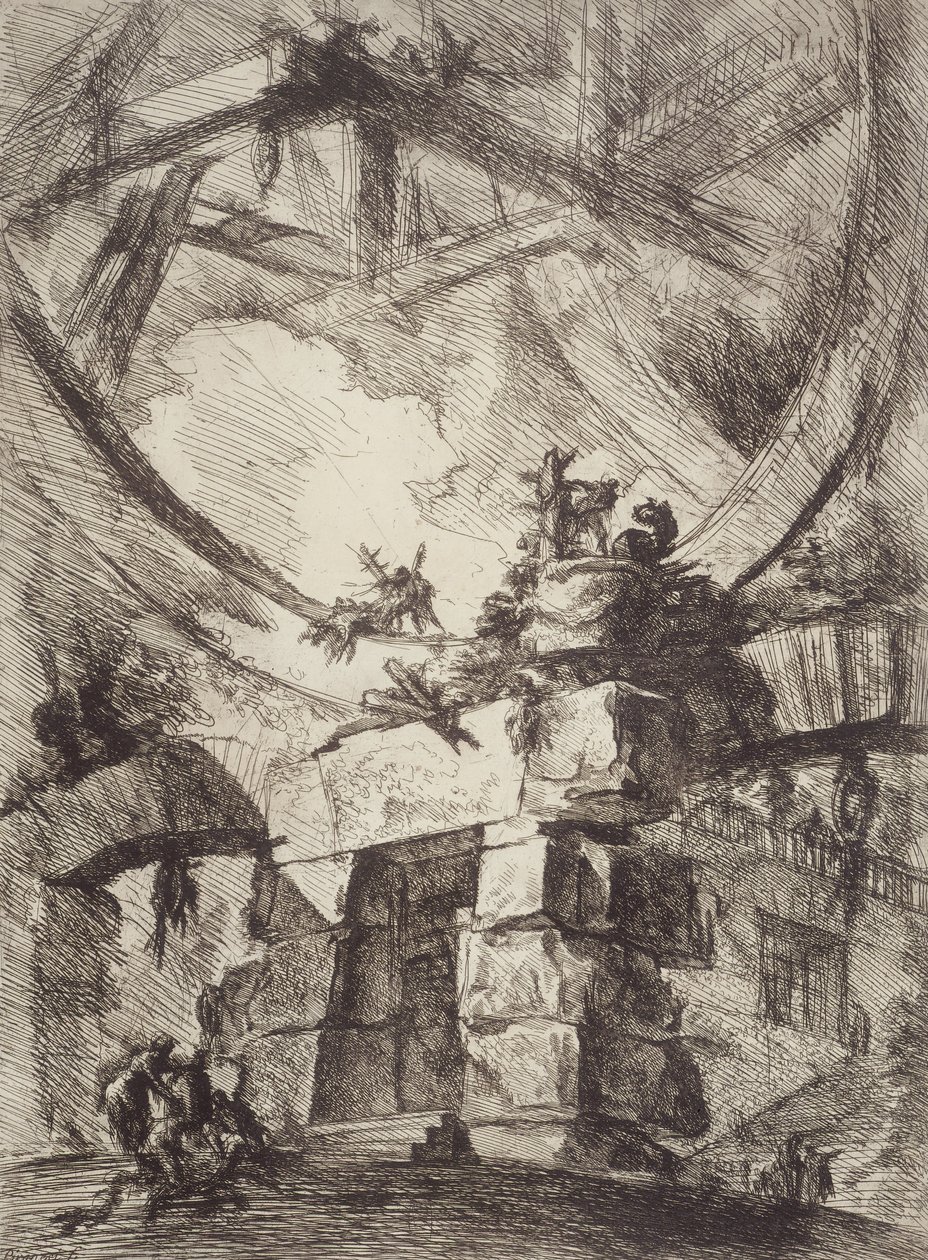 Det gigantiske hjul af Giovanni Battista Piranesi
